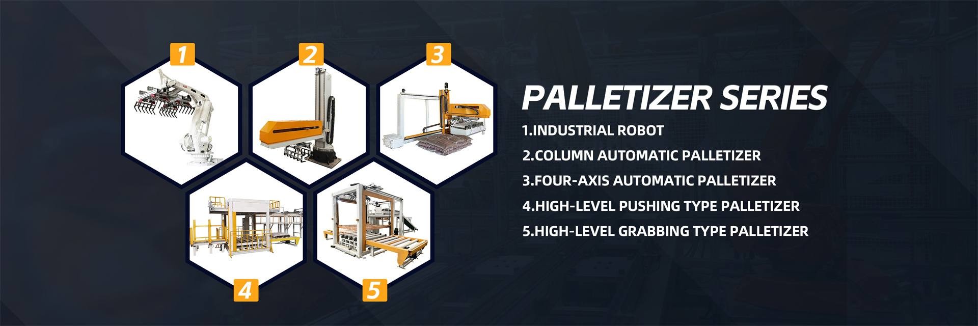 chất lượng Máy Palletizer tự động nhà máy sản xuất